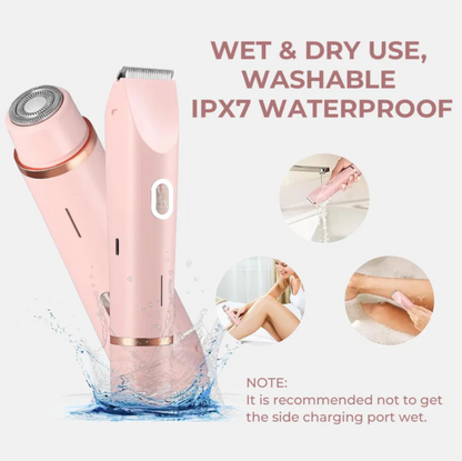 2 in 1 Women Body Shaver