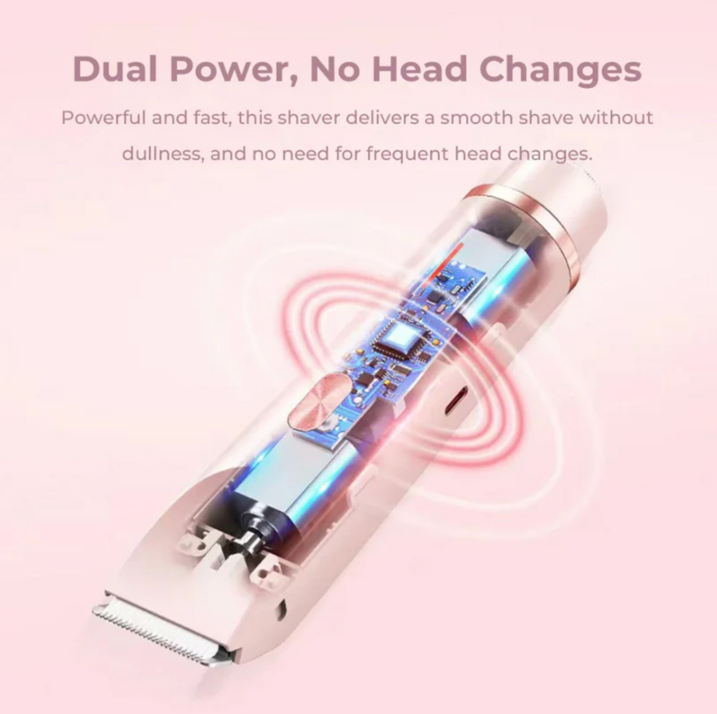 2 in 1 Women Body Shaver